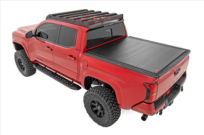 Hard Roll Up Bed Cover 5 Foot Bed Toyota Tacoma 2WD/4WD (2024-2026) Rough Country