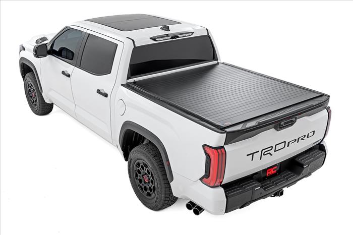 Hard Roll Up Bed Cover 5 Foot 7 Inch Bed Toyota Tundra 2WD/4WD (2022-2026) Rough Country