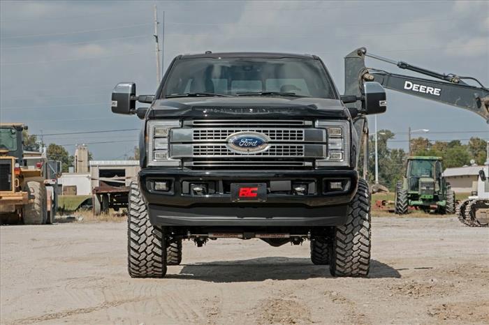 6 Inch Lift Kit Diesel 4 Link M1 w/ M1 Rear Shocks Ford F-250/F-350 Super Duty (17-22) Rough Country