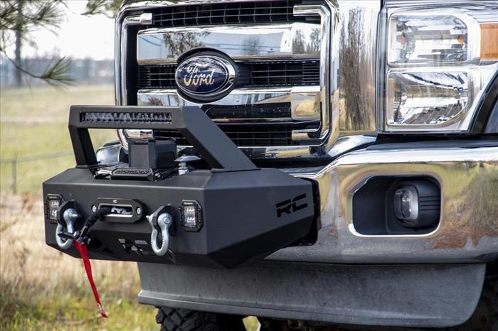 EXO Winch Mount System 11-16 Ford F-250/F-350 Rough Country