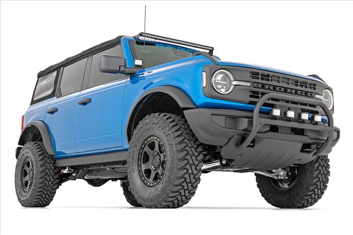 Nudge Bar 3.5 Inch Round Led (x4) Ford Bronco 4WD (2021-2025) Rough Country