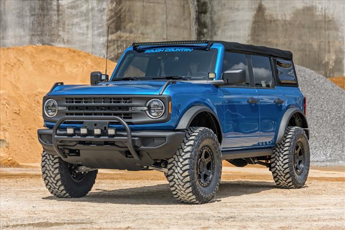 Nudge Bar 3.5 Inch Round Led (x4) Ford Bronco 4WD (2021-2025) Rough Country