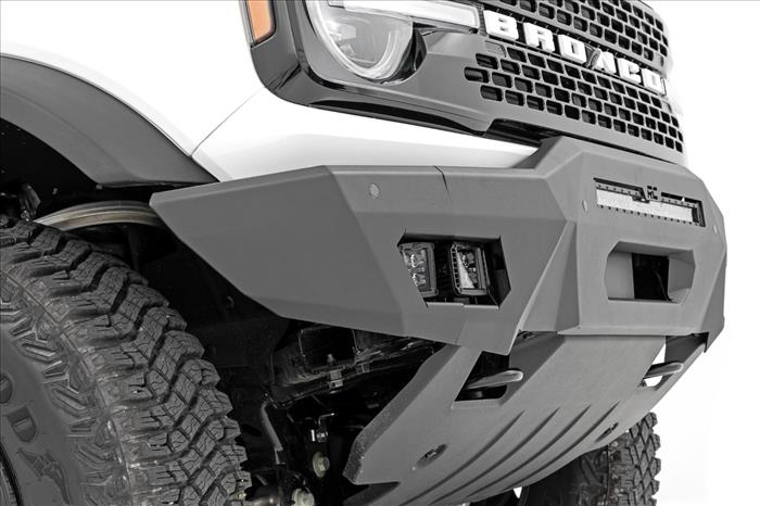 Front Bumper Modular Full Wings Flood Fog Ford Bronco 4WD (21-25) Rough Country