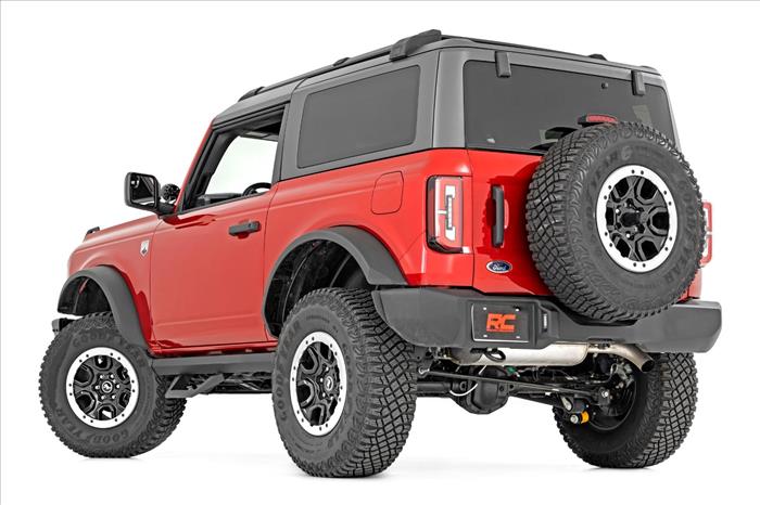 SRX2 Adjustable Aluminum Step Ford Bronco (2 Door) 4WD (2021-2025) Rough Country
