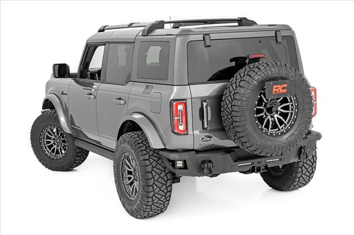 Rear Bumper Black Series LED 6 Inch Pair Slim Line - Ford Bronco (21-25) Rough Country