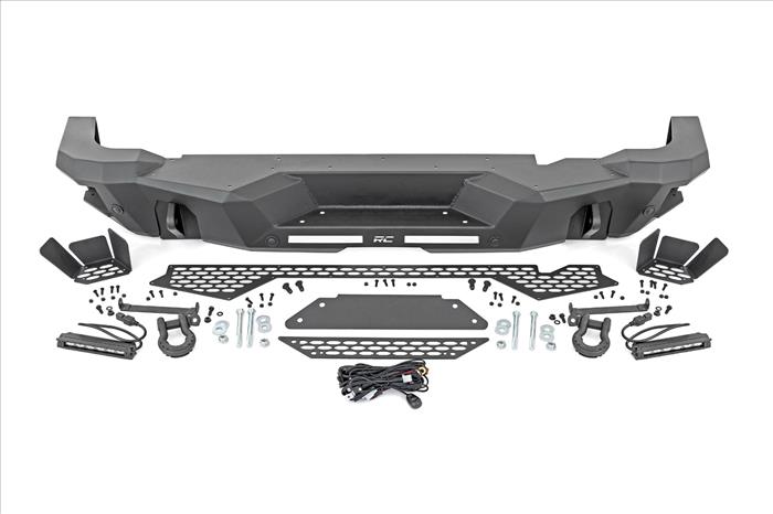 Rear Bumper Black Series LED 6 Inch Pair Slim Line - Ford Bronco (21-25) Rough Country