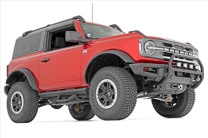 Nudge Bar 20 Inch Black Single Row LED OE Modular Steel - Ford Bronco (21-25) Rough Country