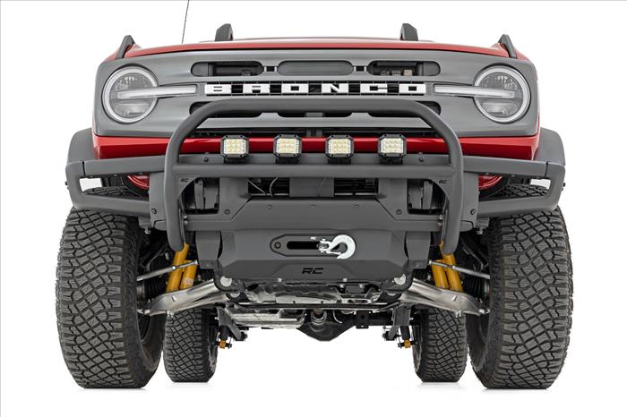 Nudge Bar 20 Inch Black Single Row LED OE Modular Steel - Ford Bronco (21-25) Rough Country