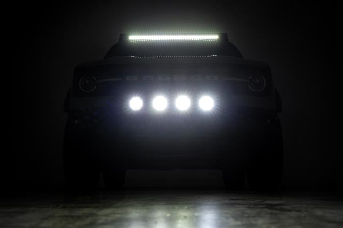 Nudge Bar w/ Tow Hooks Spectrum Series LED Ford Bronco Sport 4WD (21-24) Rough Country