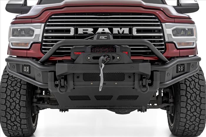 Front Bumper Tubular Winch Mount Ram 2500/3500 2WD/4WD (2019-2026) Rough Country