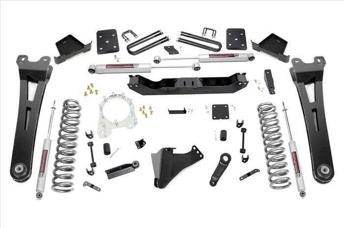 6 Inch Ford Radius Arm Suspension Lift Kit 17-19 F-250 4WD w/Overloads Diesel Rough Country