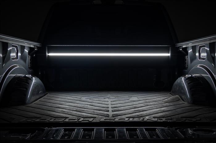 Powered Retractable Bed Cover 6 Foot 10 Inch Bed Ford F-250/F-350 Super Duty (17-26) Rough Country
