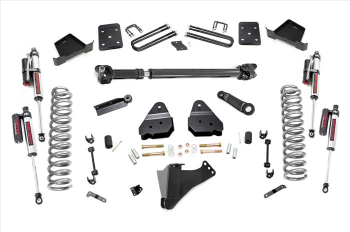 6 Inch Suspension Lift Kit w/Front Drive Shaft Vertex 17-19 F-250/350 4WD Diesel 4 Inch Axle w/Overloads Rough Country