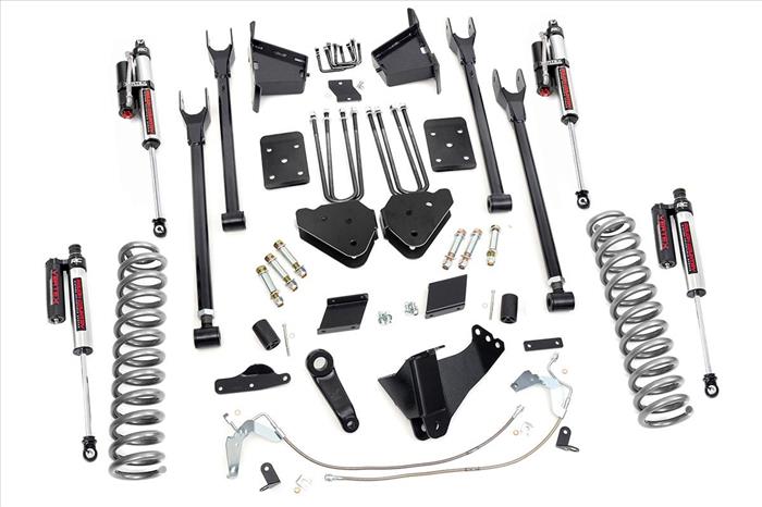 6 Inch Ford 4-Link Suspension Lift Kit Vertex 11-14 F-250 4WD No Overloads Rough Country
