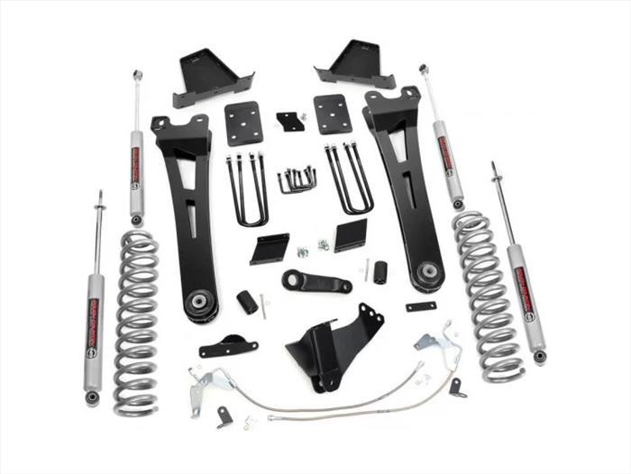6 Inch Ford Radius Arm Suspension Lift Kit Vertex 15-16 F-250 Overloads Rough Country