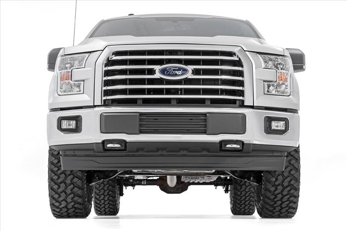 3 Inch Lift Kit N3 Struts Red Ford F-150 4WD (2014-2020) Rough Country