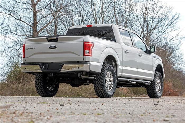 3 Inch Lift Kit N3 Struts Red Ford F-150 4WD (2014-2020) Rough Country