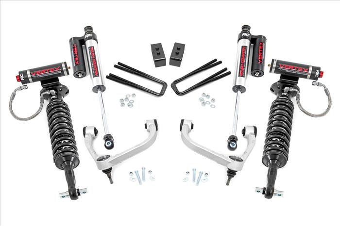 3.0 Inch Ford Bolt-On Arm Lift Kit w/ Vertex For 14-20 F-150 4WD Rough Country