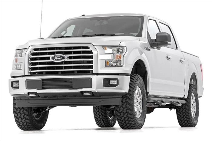 3 Inch Lift Kit Vertex Red Ford F-150 4WD (2014-2020) Rough Country