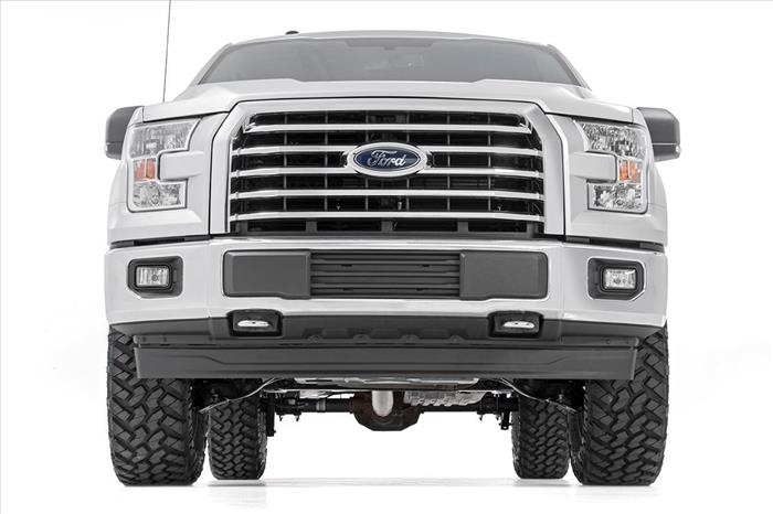 3 Inch Lift Kit Vertex Red Ford F-150 4WD (2014-2020) Rough Country
