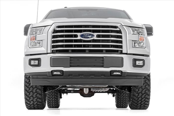 3.0 Inch Ford Bolt-On Arm Lift Kit w/ Vertex and V2 For 14-20 F-150 4WD Rough Country