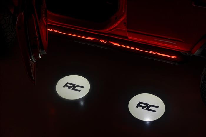 Multi-Color LED Running Boards CrewMax Toyota Tundra 2WD/4WD (2022-2026) Rough Country