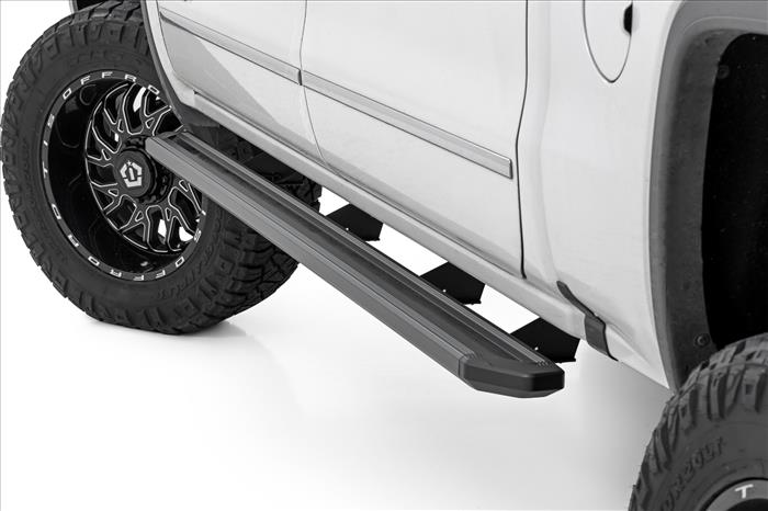 Multi-Color LED Running Boards Crew Cab Silverado/Sierra 1500/2500HD/3500HD (07-19 & Classic) Rough Country