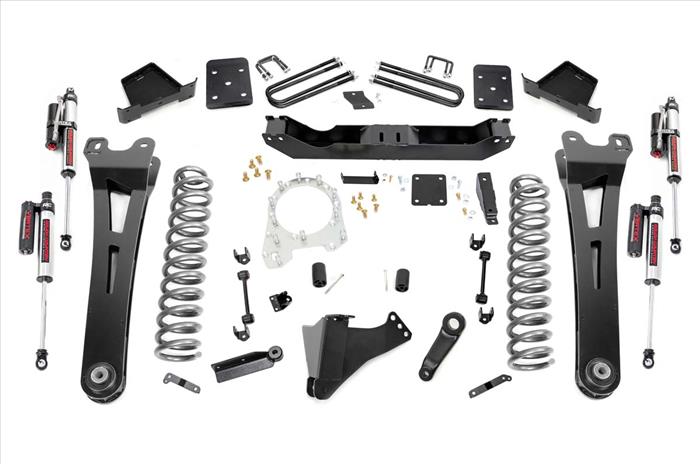 6 Inch Suspension Lift Kit w/Radius Arms Vertex 17-19 F-250/350 4WD Diesel 4 Inch Axle w/Overloads Rough Country
