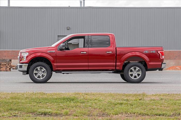 2 Inch Lift Kit Alum Spacer Ford F-150 2WD/4WD (2014-2020) Rough Country