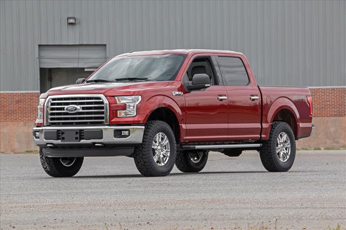 2 Inch Lift Kit Alum Spacer Ford F-150 2WD/4WD (2014-2020) Rough Country