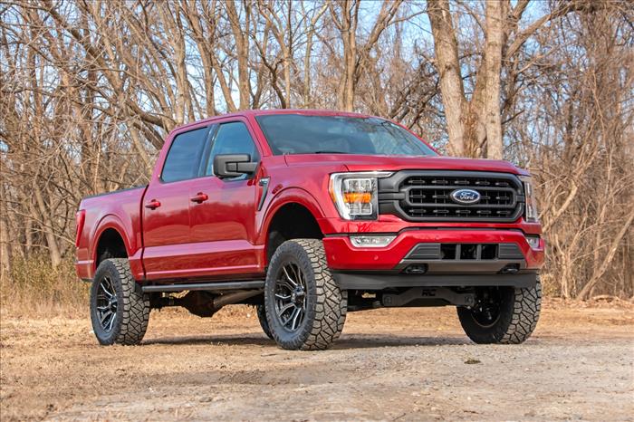 6 Inch Lift Kit N3 Struts/V2 2021 Ford F-150 4WD Rough Country
