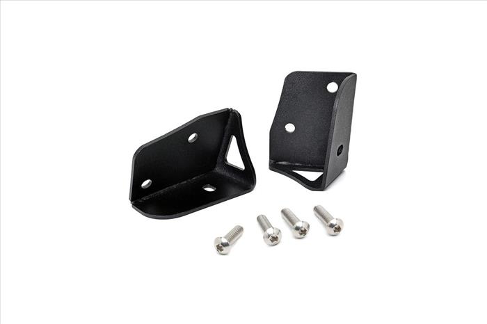 Jeep Lower Windshield Light Mounts 07-18 Wrangler JK For Rough Country 70905 Rough Country