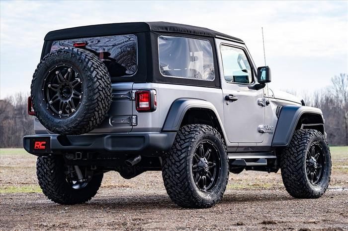 3.5 Inch Lift Kit Adj Lower FR D/S M1R Jeep Wrangler JL 4WD (2018-2023) Rough Country