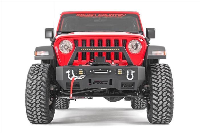 3.5 Inch Jeep Suspension Lift Kit Vertex Reservoir Stage 2 Coils & Adj. Control Arms 18-20 Wrangler JL-2 Door Rough Country
