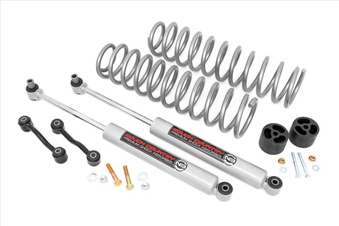 2.5 Inch Jeep Suspension Lift Kit Springs 2020 JT Gladiator Rough Country