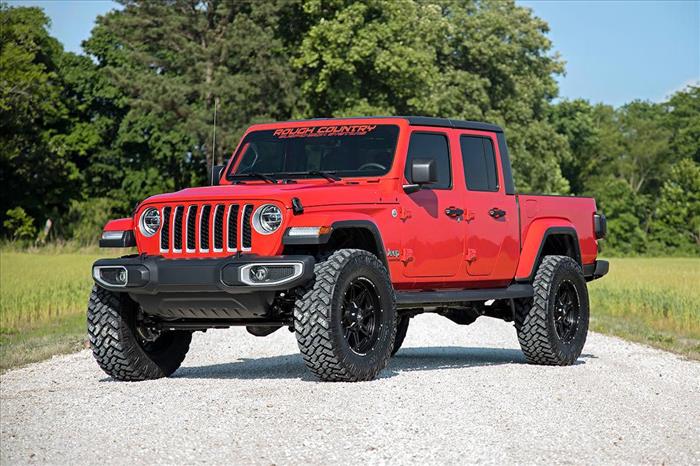 3.5 Inch Lift Kit Springs with V2 Shocks 20-22 Jeep Gladiator JT 4WD Rough Country
