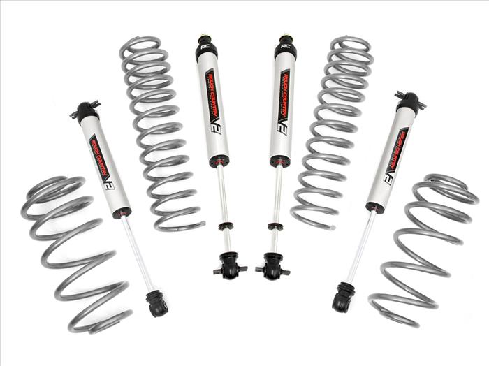 2.5 Inch Jeep Suspension Lift Kit w/V2 Shocks For 4cyl Rough Country