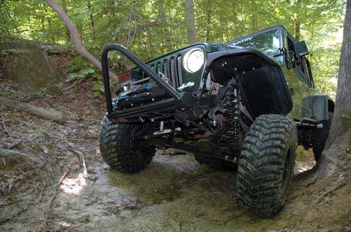 4 Inch Lift Kit X-Series Jeep Wrangler TJ (97-06)/Wrangler Unlimited (04-06) Rough Country