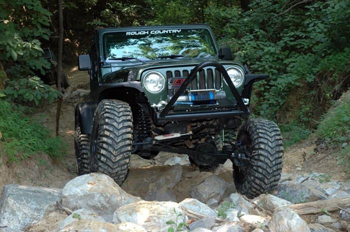 4 Inch Lift Kit X-Series V2 Jeep Wrangler TJ (97-06)/Wrangler Unlimited (04-06) Rough Country