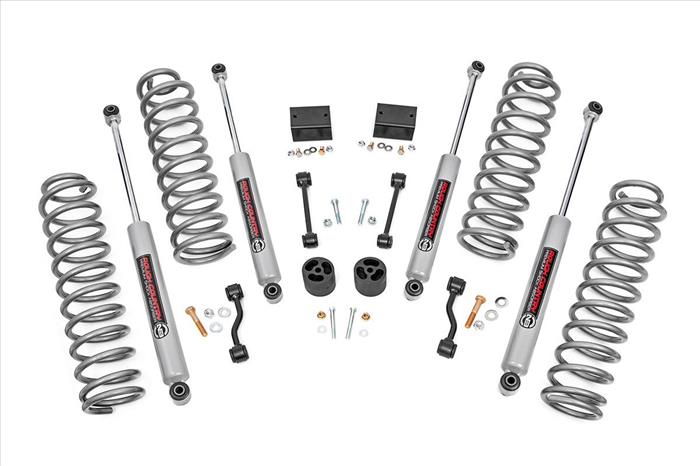 2.5 Inch Jeep Suspension Lift Kit Springs 18-20 Wrangler JL Rubicon Rough Country
