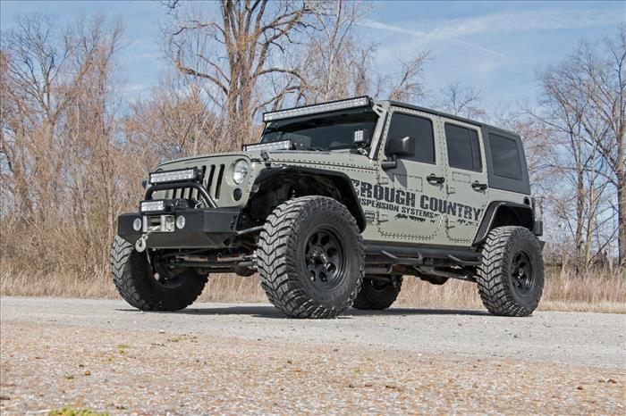4 Inch Lift Kit X-Series M1 Jeep Wrangler Unlimited 2WD/4WD (2007-2018) Rough Country