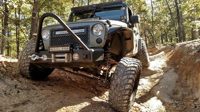4 Inch Lift Kit X-Series M1R Jeep Wrangler Unlimited 2WD/4WD (07-18) Rough Country
