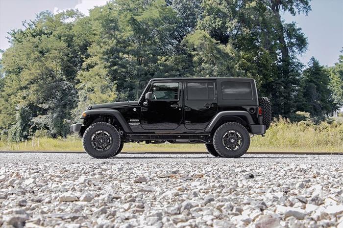 2.5 Inch Lift Kit Coils Jeep Wrangler Unlimited 2WD/4WD (2007-2018) Rough Country