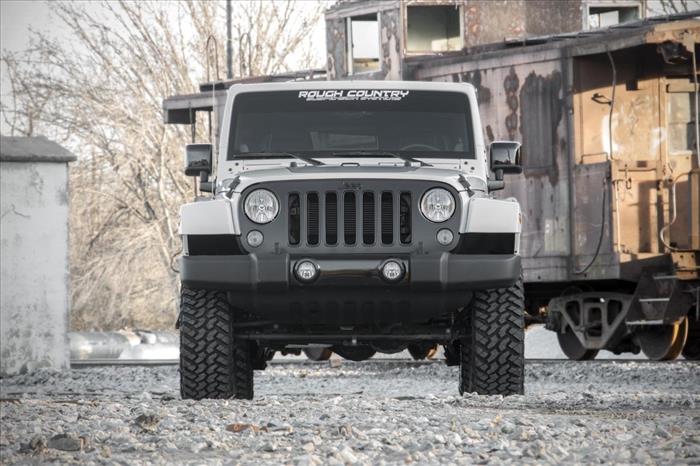 2.5 Inch Lift Kit Coils Jeep Wrangler Unlimited 2WD/4WD (2007-2018) Rough Country