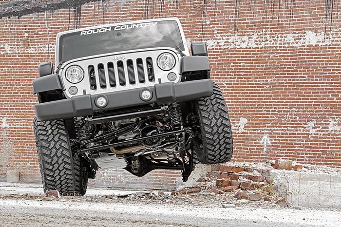 4 Inch Lift Kit V2 Jeep Wrangler Unlimited 2WD/4WD (2007-2018) Rough Country