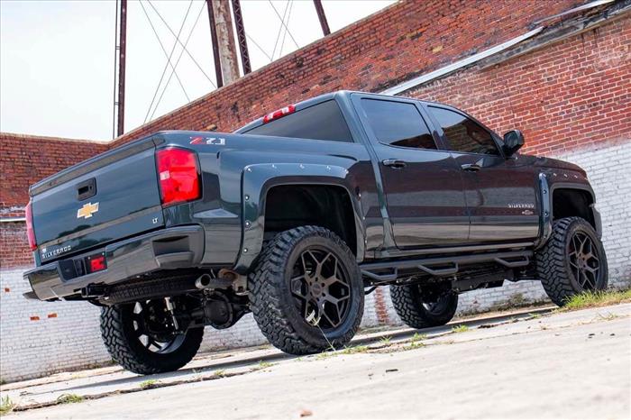 Front Adjustable Vertex Coilovers 07-18 Silverado/Sierra 1500 for 6.25-7.5 Inch Lifts Rough Country
