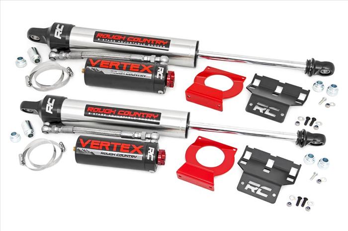 Jeep Front Adjustable Vertex Shocks (18-20 Wrangler JL For 6.0 Inch Lifts) Rough Country