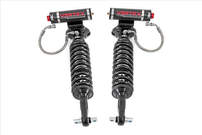 Ford Front Adjustable Vertex Coilovers For 14-21 F-150 4WD for 3.0 Inch Lifts Rough Country