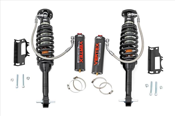 Vertex 2.5 Adjustable Coilovers Front 7 Inch Ford Bronco 21-23 Rough Country