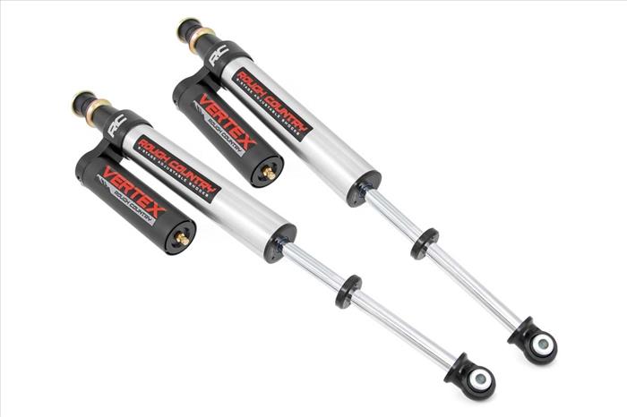 Toyota Rear Adjustable Vertex Shocks 07-20 Tundra 2WD/4WD for 6 Inch Lifts Rough Country
